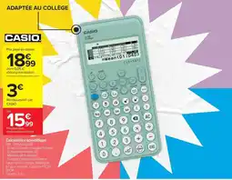 Carrefour CASIO Calculatrice scientifique offre
