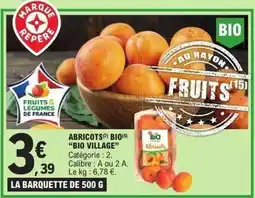 E.Leclerc ABRICOTS BIO "BIO VILLAGE" offre