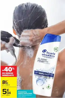Carrefour head & shoulders Shampooing offre