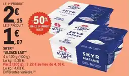E.Leclerc ALSACE LAIT SKYR offre