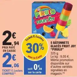 E.Leclerc Pirulo Fruit Joy offre