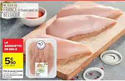 Carrefour Filet de poulet tranché offre