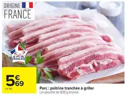 Carrefour Le Porc Français offre