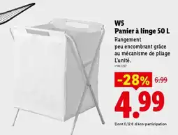 Lidl W5 Panier à linge offre