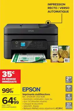 Carrefour EPSON Imprimante multifonctions offre