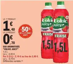 E.Leclerc Volvic Juicy offre