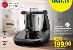 Lidl SILVERCREST Monsieur Cuisine compact offre
