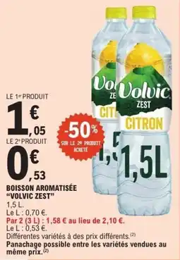 E.Leclerc Volvic Zest offre