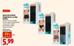 Lidl Hello by Sloggi Boxers ou slips homme offre