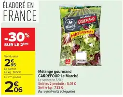 Carrefour CARREFOUR Le Marché Mélange gourmand offre