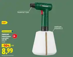 Lidl PARKSIDE Pulvérisateur à pression sans fil offre
