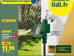 Lidl PARKSIDE Programmateur d'arrosage offre