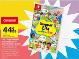 Carrefour Nintendo Tomodachi Life : Une Vie De Rêve offre
