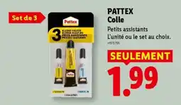 Lidl Pattex Colle offre