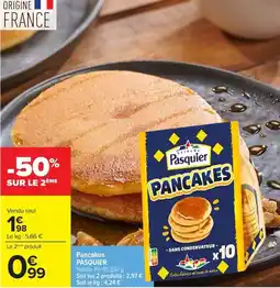 Carrefour Pasquier Pancakes offre