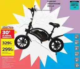 Carrefour UrbanGlide Draisienne électrique offre