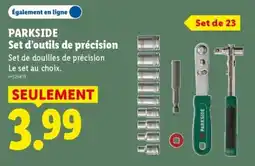 Lidl PARKSIDE Set d'outils de précision offre