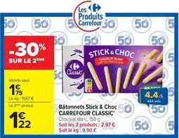 Carrefour Carrefour Classic Bâtonnets Stick & Choc offre