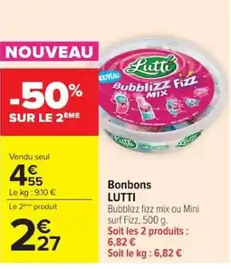 Carrefour LUTTI Bonbons offre
