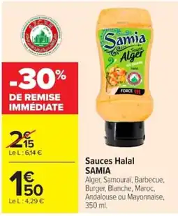 Carrefour Samia Sauce Alger offre