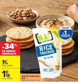 Carrefour N.A! Rice Crackers offre