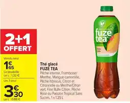 Carrefour fuze tea offre