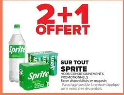 Carrefour Sprite offre