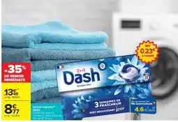 Carrefour Dash Lessive capsules offre