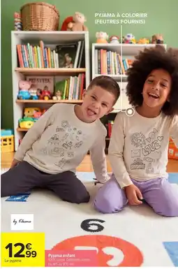 Carrefour by Kloane Pyjama enfant offre