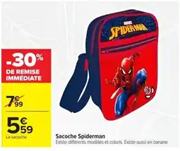 Carrefour Spider-Man Sacoche offre