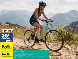 Carrefour TOPLIFE VTT Mountain 26" offre