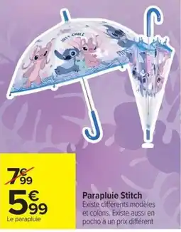 Carrefour Stitch Parapluie offre
