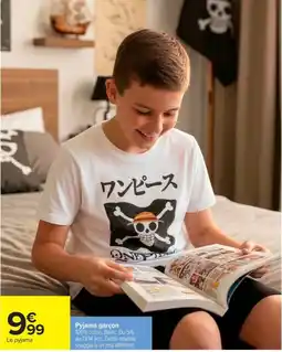 Carrefour Pyjama garçon offre