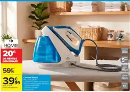 Carrefour Home centrale vapeur offre