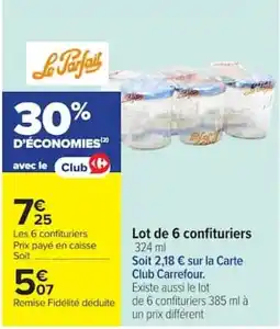 Carrefour Le Parfait offre