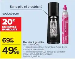 Carrefour sodastream Machine à gazéifier offre