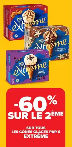 Carrefour Market Sur tous les cônes glacés offre