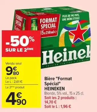 Heineken Bière Format Spécial