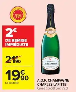 Carrefour Market Charles Lafitte Champagne offre