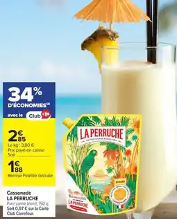 Carrefour Market LA PERRUCHE Cassonade offre