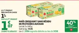 Auchan Auchan Maïs croquant offre
