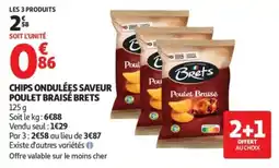 Auchan Brets Chips ondulées offre
