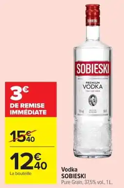 Carrefour Market SOBIESKI Vodka offre