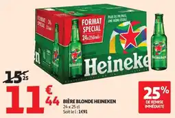 Auchan Heineken Bière blonde offre