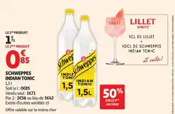 Auchan Schweppes Indian Tonic offre