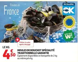 Auchan Mr.Goodfish Moules de Bouchot offre