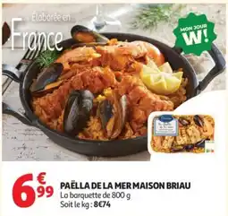 Auchan BRIAU PAËLLA DE LA MER MAISON offre