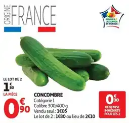 Auchan CONCOMBRE offre