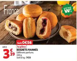 Auchan BEIGNETS FOURRÉS offre