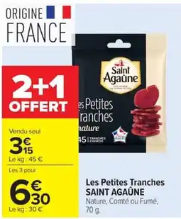 Carrefour Market Saint Agaune Les Petites Tranches offre